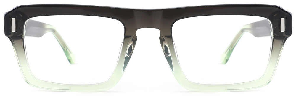 Cheap Prescription Glasses 21206 Black Green from CheapGlasses123.com