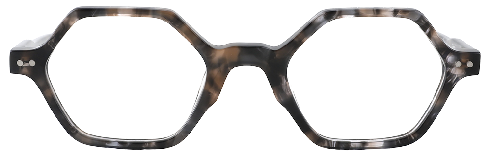 Try on Geometric Prescription Glasses 21208 Tortoise