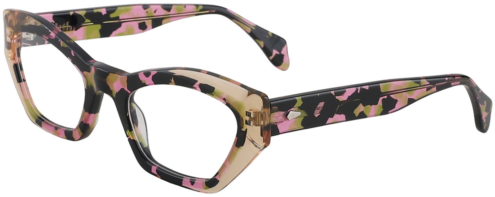 Cheapglasses123.com Cat Eye Prescription Glasses 21213 Floral