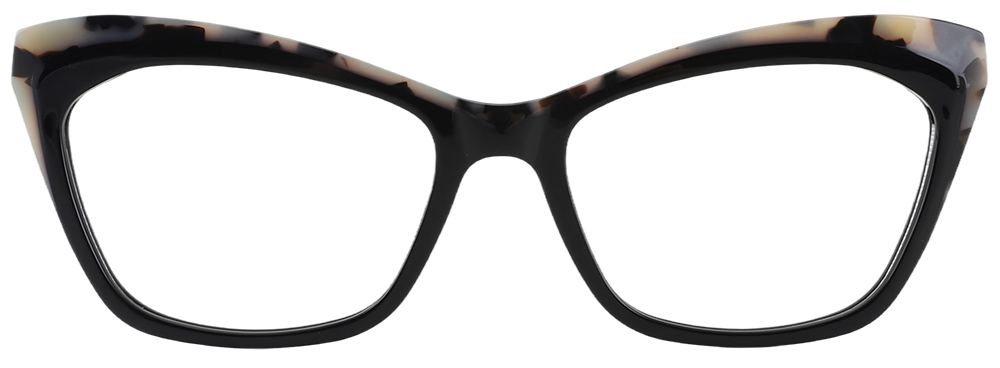 Try on glasses: Prescription Glasses 21215 Tortoise Black