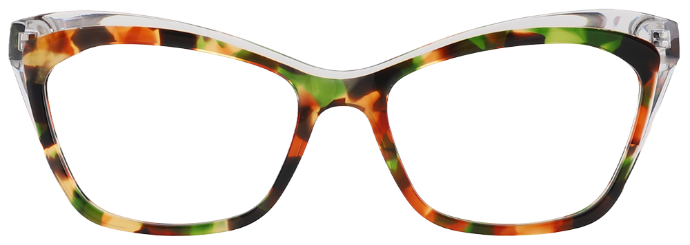 Try on glasses: Cat Eye Prescription Glasses 21215 Floral