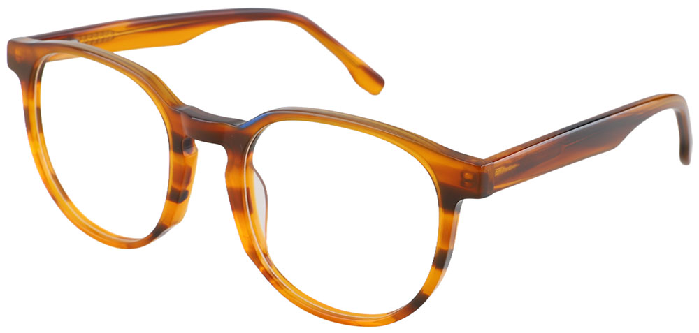 Cheapglasses123.com Round Prescription Glasses 21216 Yellow