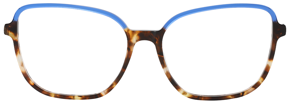 Try on glasses: Prescription Glasses 21219 Tortoise Blue