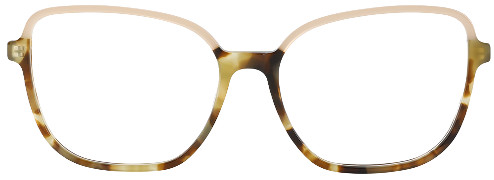 Try on glasses: Prescription Glasses 21219 Tortoise Cream