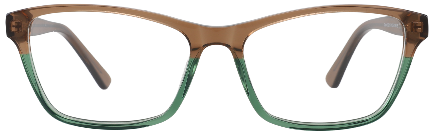 Prescription Glasses 21221 Brown Green from cheapglasses123.com
