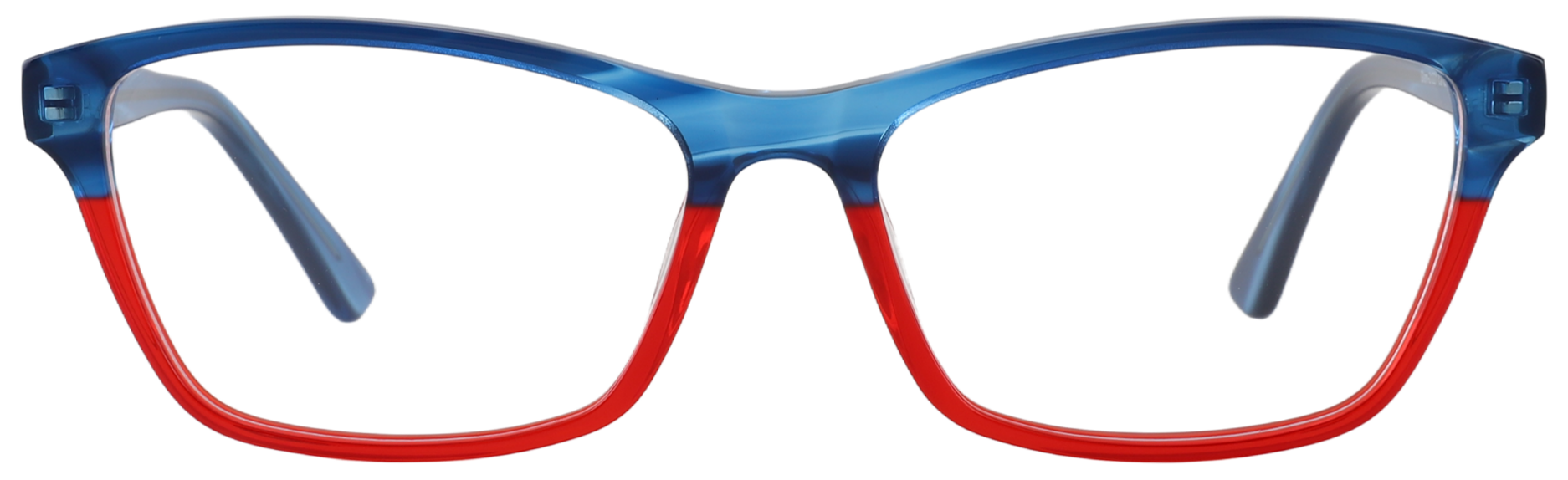 Cheap Prescription Glasses 21221 Blue Red from cheapglasses123.com