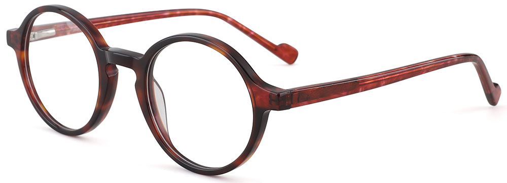Cheapglasses123.com Round Prescription Glasses 21222 Tortoise