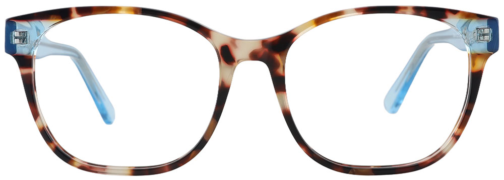 Cat Eye Prescription Glasses 21223 Tortoise Blue from Cheapglasses123.com