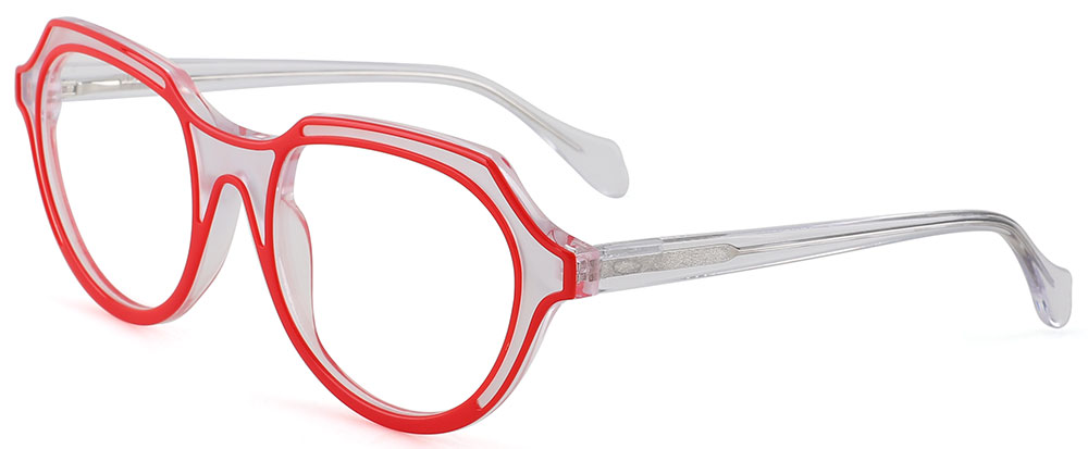Cheapglasses123.com Prescription Glasses 21239 Red