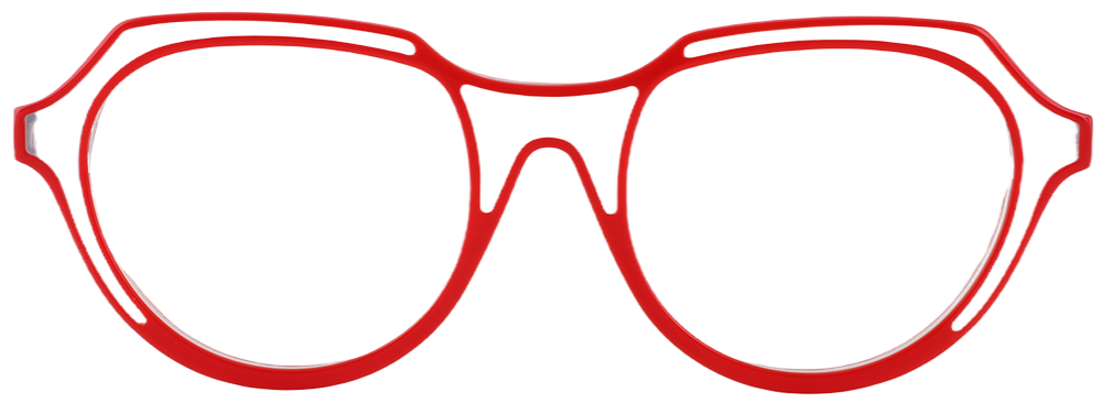Try on glasses: Prescription Glasses 21239 Red