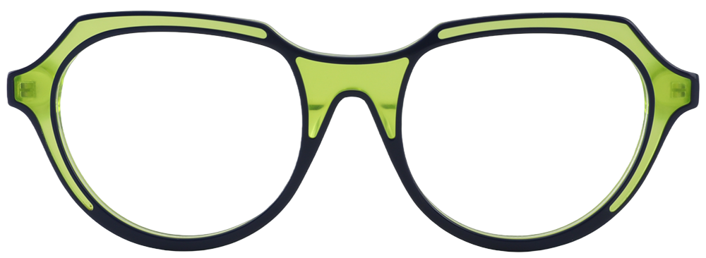 Try on glasses: Prescription Glasses 21239 Green