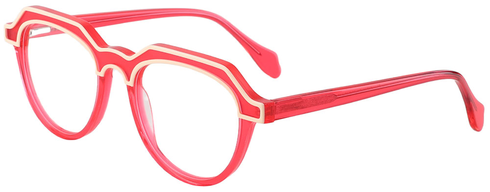 Cheapglasses123.com Prescription Glasses 21241 Red 