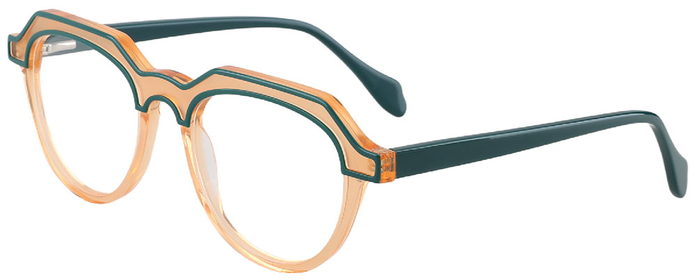 Cheapglasses123.com Prescription Glasses 21241 Yellow