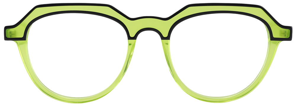 Try on glasses: Prescription Glasses 21241 Green