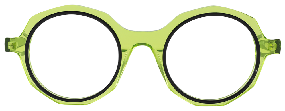 Try on glasses: Prescription Glasses 21242 Green