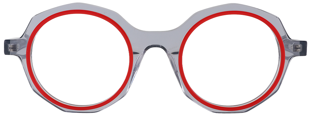 Try on glasses: Prescription Glasses 21242 Red