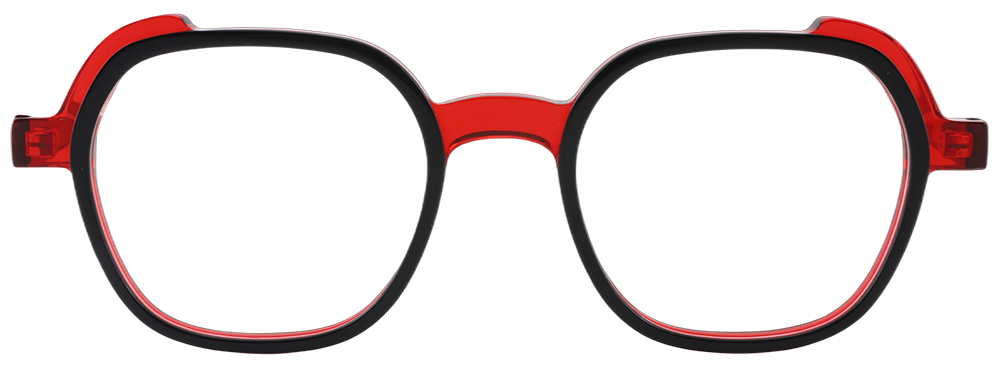 Try on glasses: Prescription Glasses 21243 Red