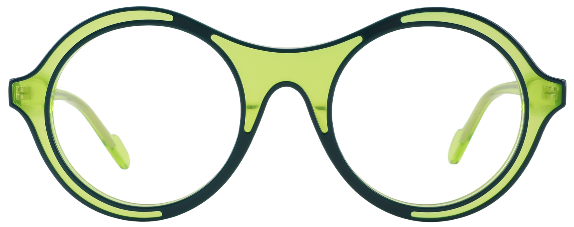Round Prescription Glasses 21244 Green from cheapglasses123.com