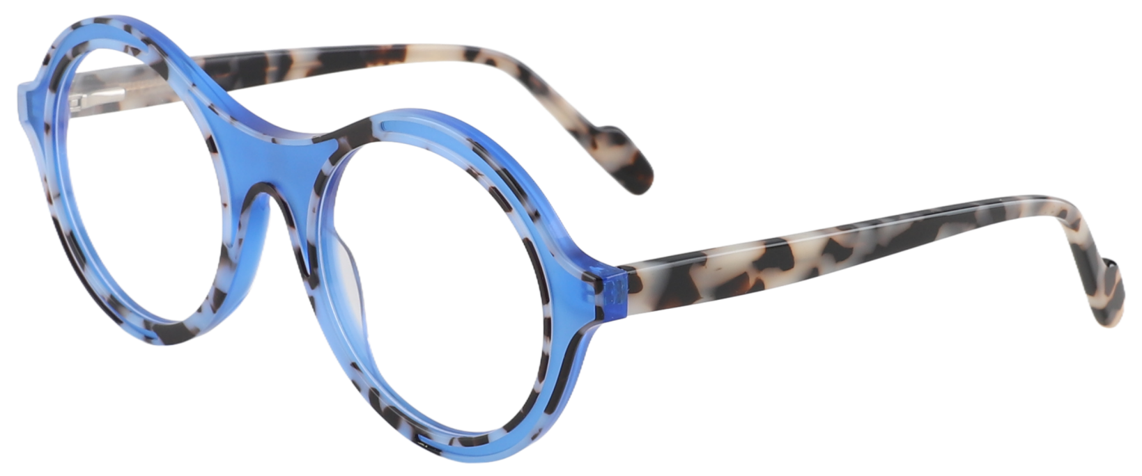 Cheapglasses123.com Round Prescription Glasses 21244 Blue