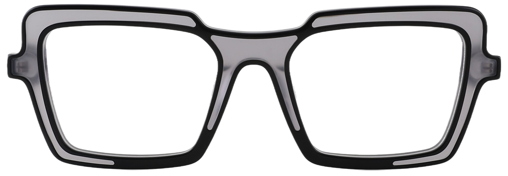 Try on glasses: Prescription Glasses 21245 Black