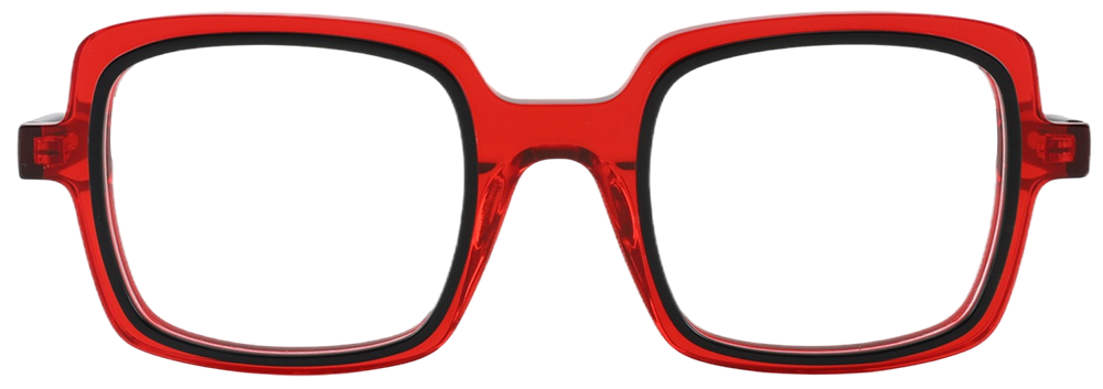 Try on glasses: Prescription Glasses 21246 Red