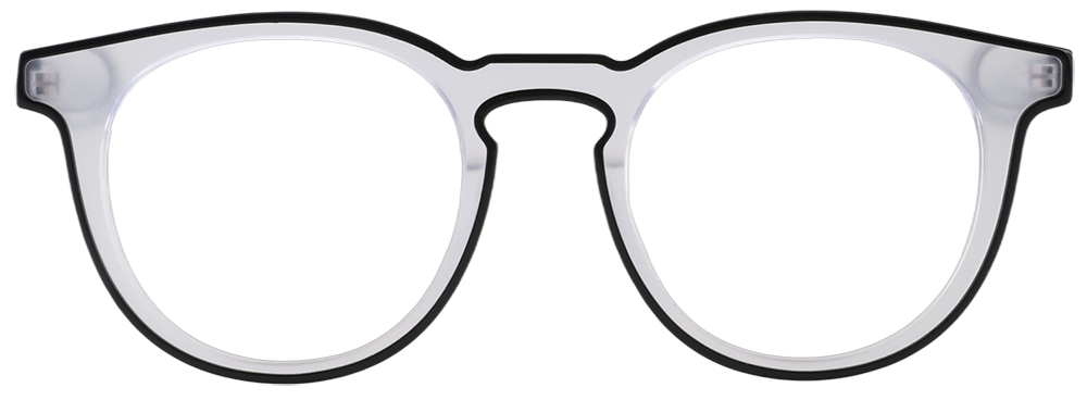 Try on glasses: Prescription Glasses 21247 Black