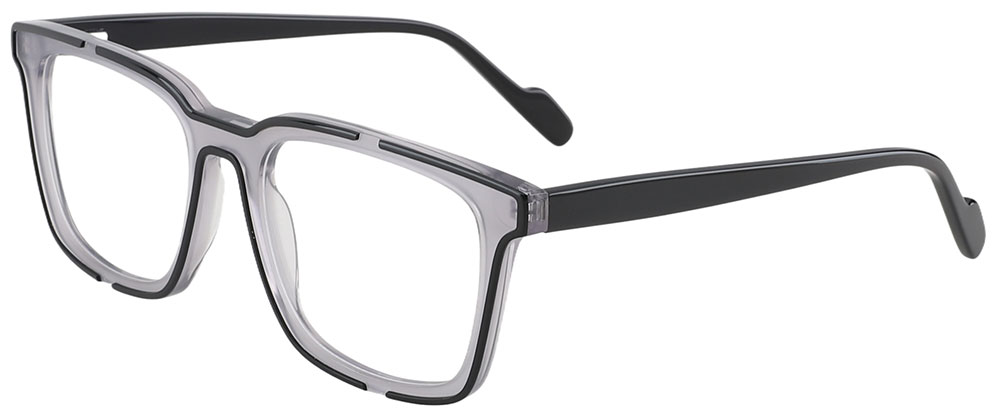 Cheapglasses123.com Prescription Glasses 21248 Black White