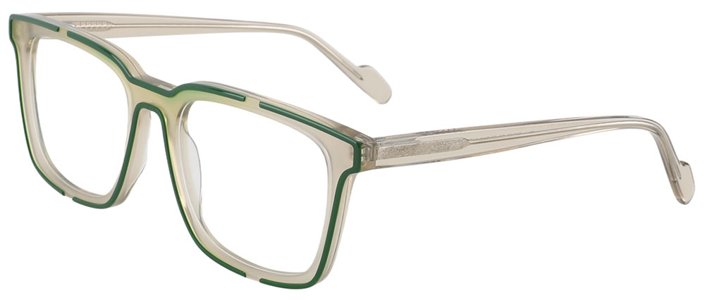 Cheapglasses123.com Prescription Glasses 21248 Green Clear
