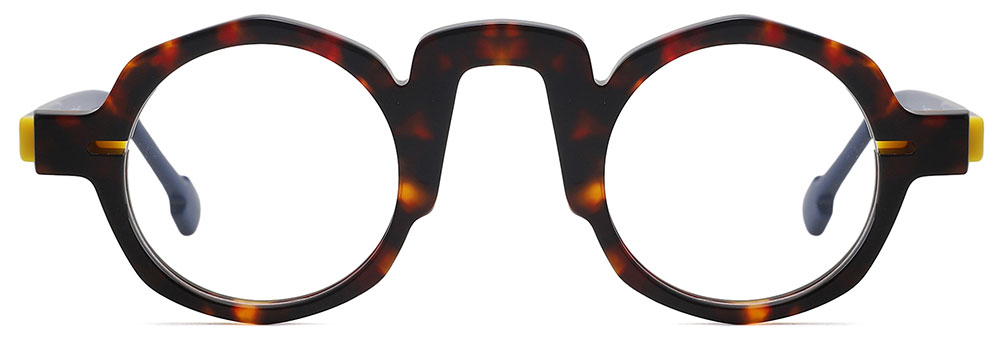Round Prescription Glasses 21249 Tortoise from cheapglasses123.com