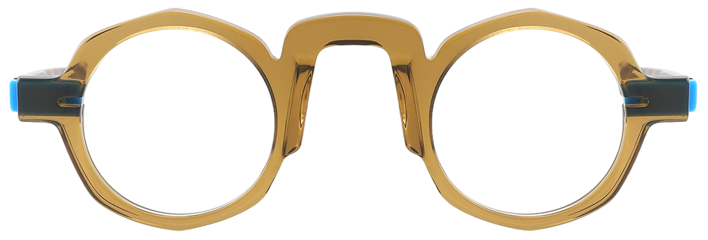 Try on glasses: Prescription Glasses 21249 Yellow Tortoise