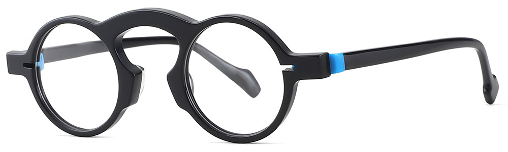 Cheapglasses123.com Round Prescription Glasses 21250 Black