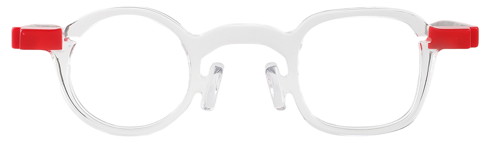 Try on glasses: Prescription Glasses 21253 White