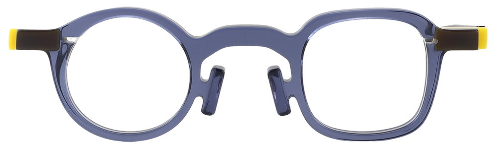 Try on glasses: Prescription Glasses 21253 Blue