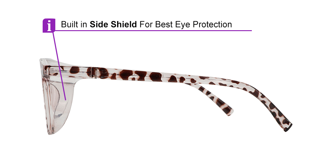 8325 Prescription Safety Glasses Tortoise