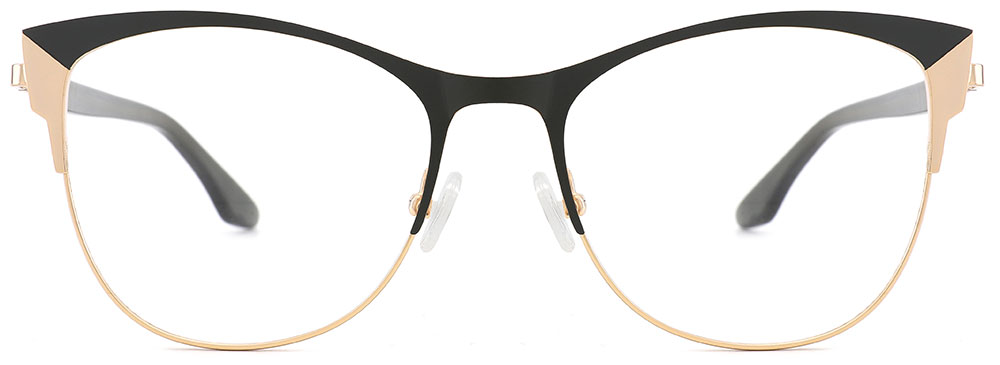 Cat Eye Prescription Glasses 23107 Gold