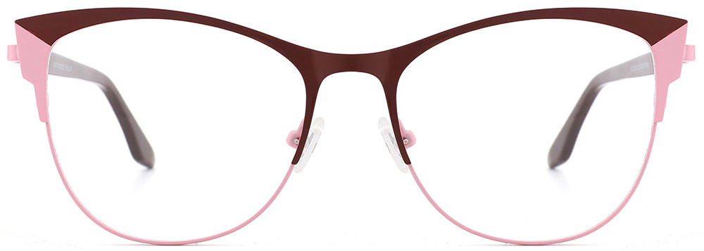 Cat Eye Prescription Glasses 23107 Pink