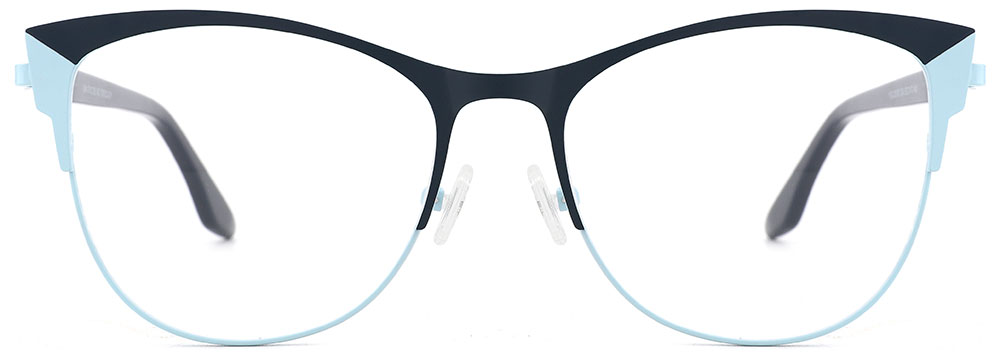 Cat Eye Prescription Glasses 23107 Blue