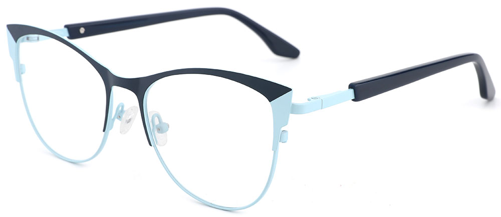 Cat Eye Prescription Glasses 23107 Blue from cheapglasses123.com
