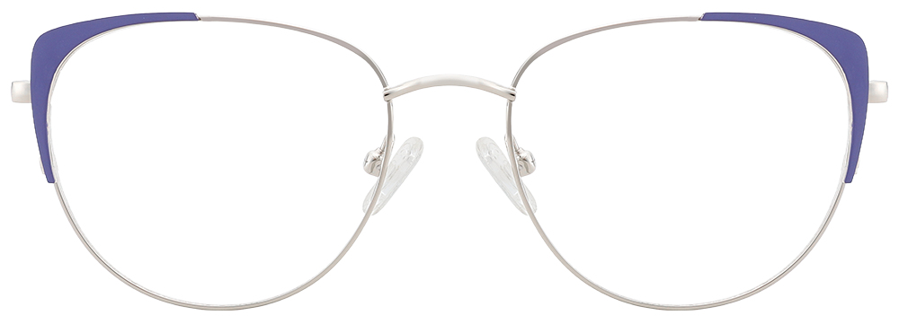 Try on Cat Eye Prescription Glasses 23131 Purple