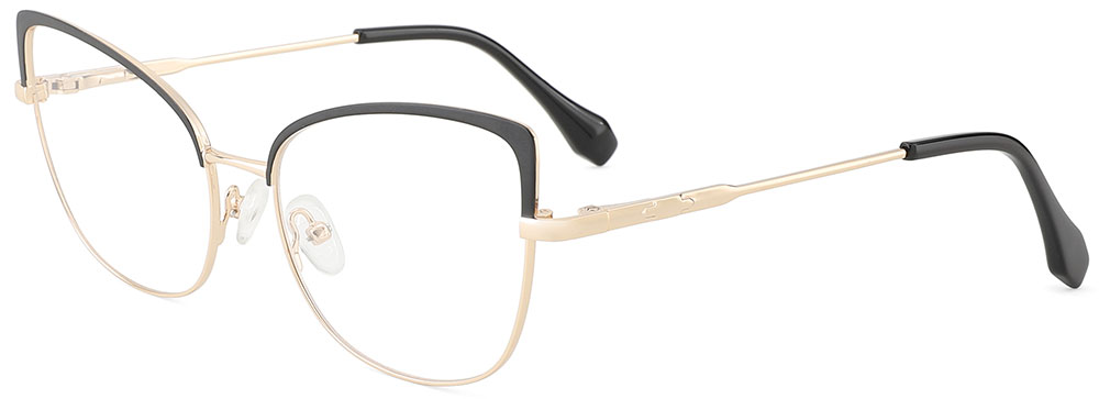 Cat Eye Prescription Glasses 23162 Black from cheapglasses123.com