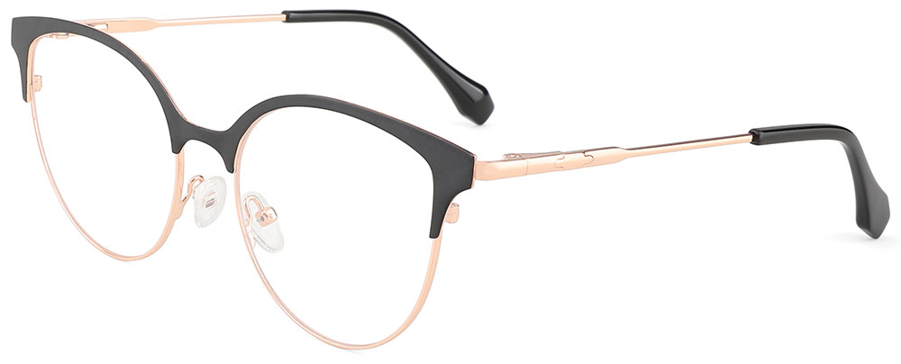 Cat Eye Prescription Glasses 23164 Black from cheapglasses123.com