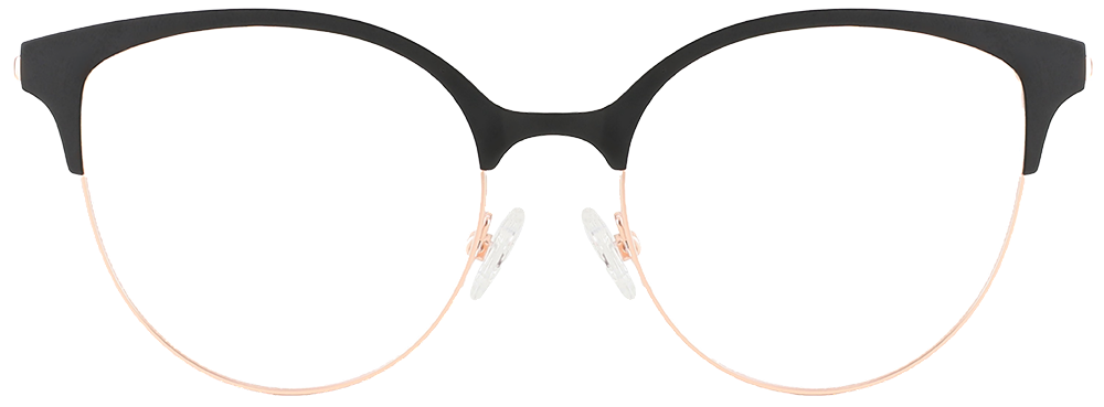 Try on Cat Eye Prescription Glasses 23164 Black