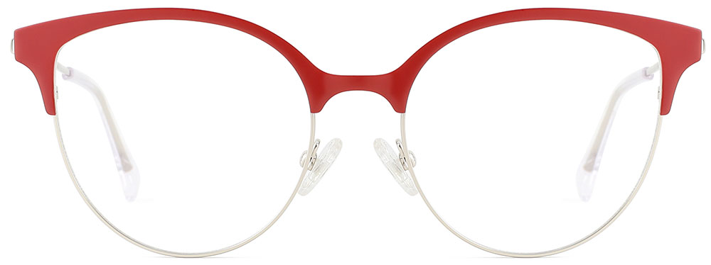 Cat Eye Prescription Glasses 23164 Red