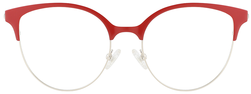 Try on Cat Eye Prescription Glasses 23164 Red