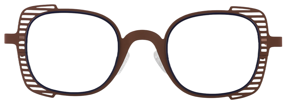 Try on glasses: Prescription Glasses 23218 Brown