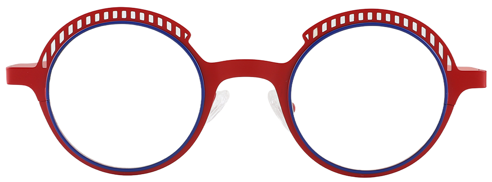 Try on glasses: Prescription Glasses 23219 Red