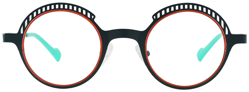 Women's Prescription Glasses 23219 Black Blue from cheapglasses123.com