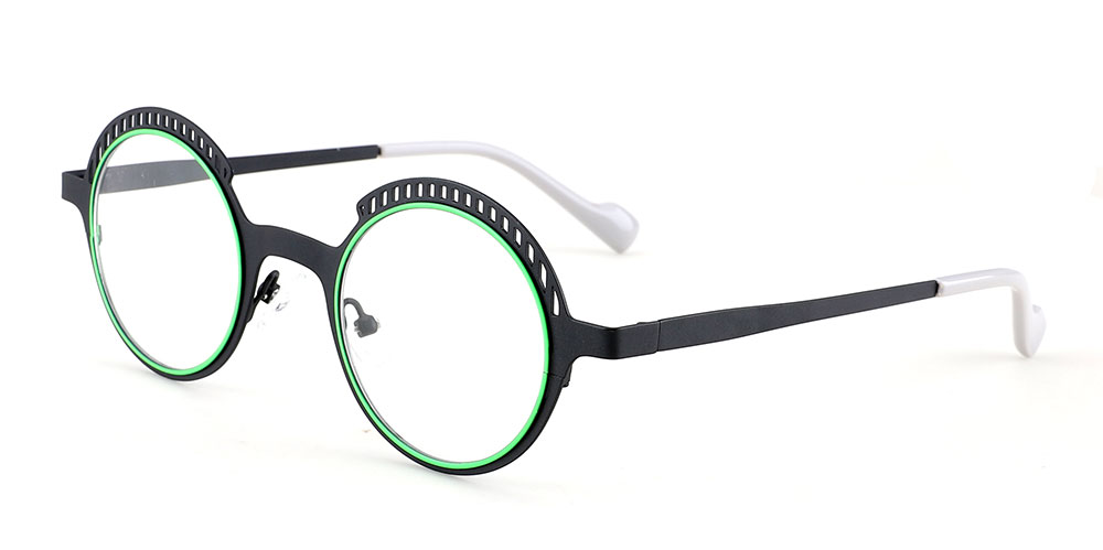 Cheapglasses123.com Prescription Glasses 23219 Black Green