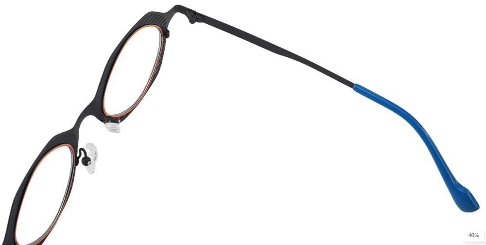 Round Prescription Glasses 23221 Yellow Green