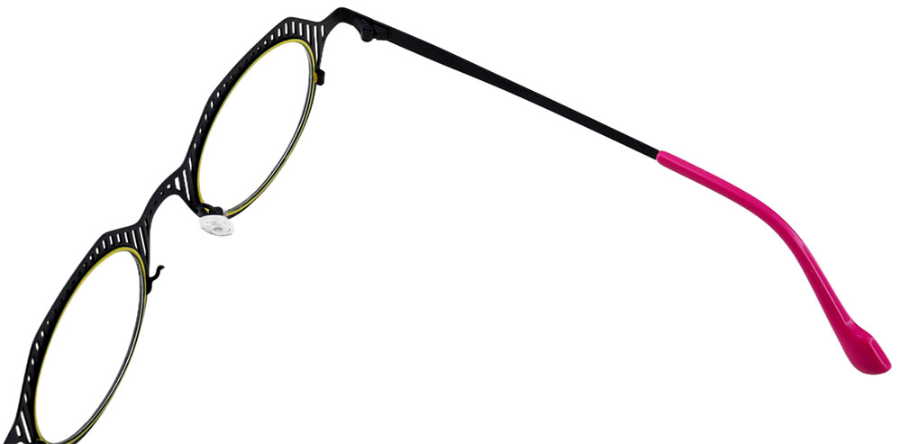  Round Prescription Glasses 23222 Red